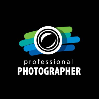 fotoğrafçı için vektör logo