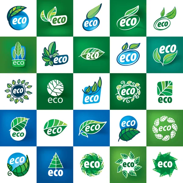Logo vector eco — Stockvector