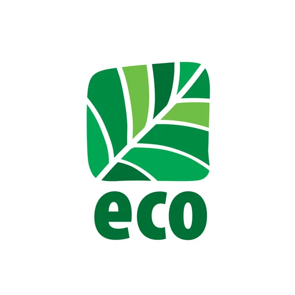 Logotipo vetor eco — Vetor de Stock