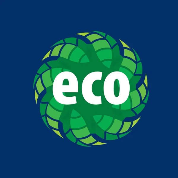 Logo vector eco — Stockvector