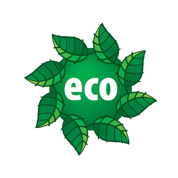 Logotipo vetor eco —  Vetores de Stock