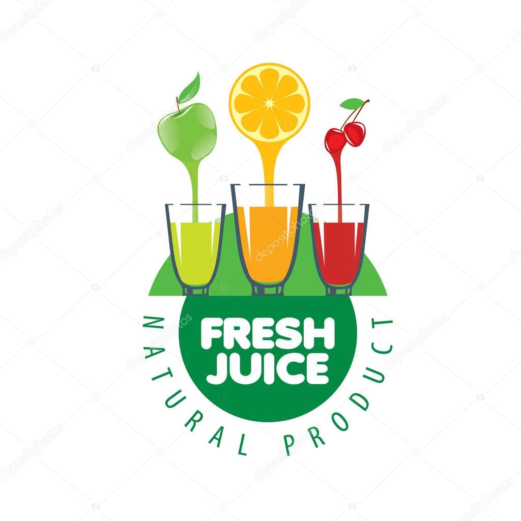 Download Logo of fresh juice — Stock Vector © artbutenkov #174441101