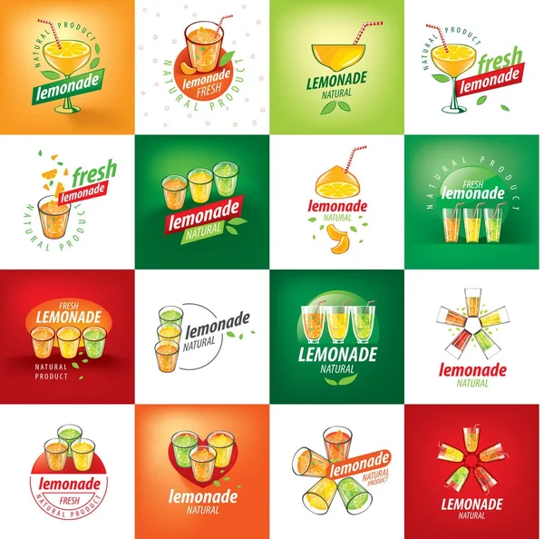 Logo voor limonade — Stockvector