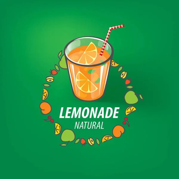 Logo for lemonade — Stock Vector