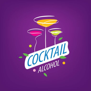 Alkollü kokteyller logosu