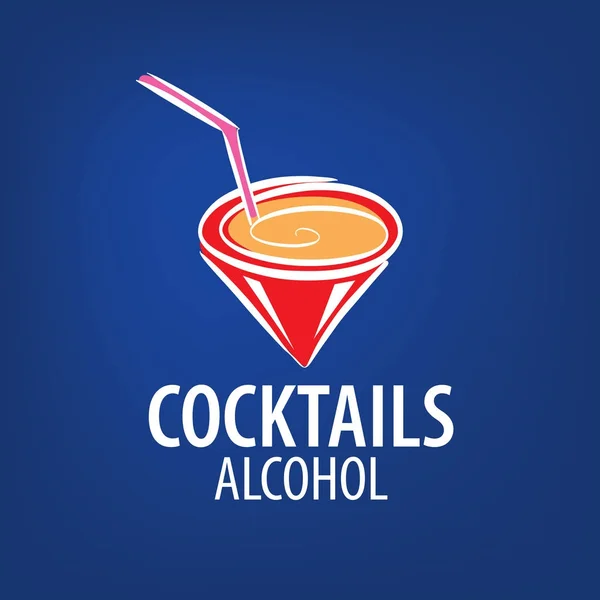 Logotipo coquetéis alcoólicos —  Vetores de Stock