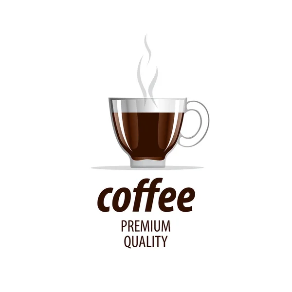 Διάνυσμα λογότυπο για καφέ — Διανυσματικό Αρχείο