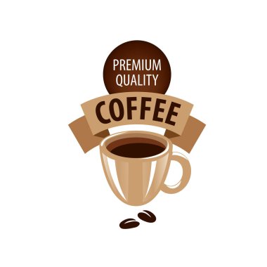 Kahve için vektör logo