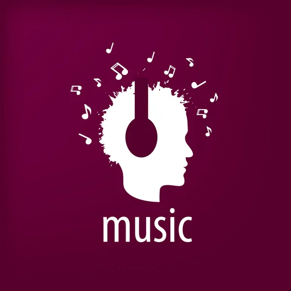 Vector logo música — Archivo Imágenes Vectoriales