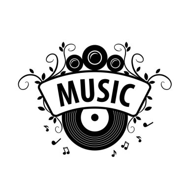 vektör logo müzik