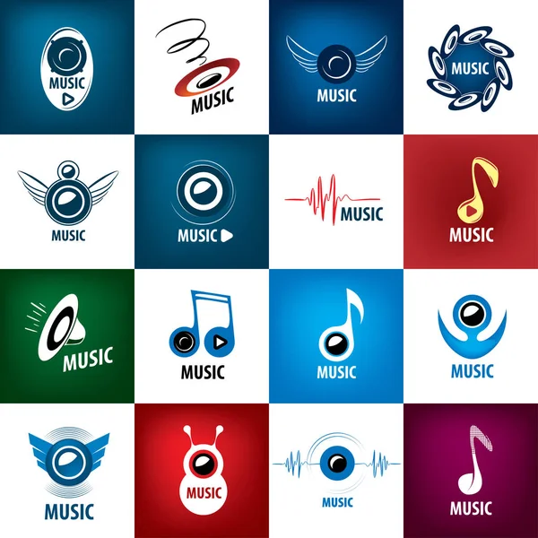 Vector logo music — Stock Vector