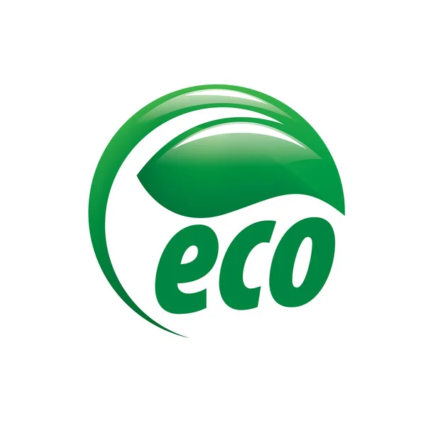 Logo-Vektor Öko — Stockvektor