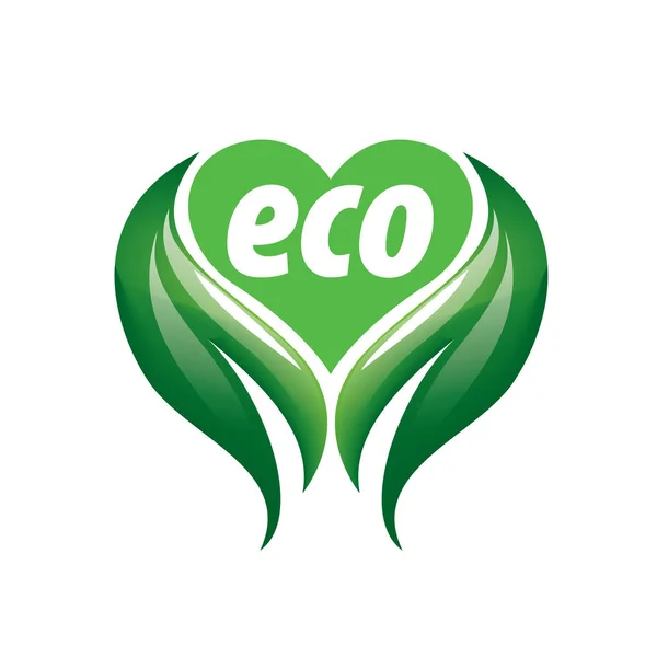 Logo vector eco — Stockvector