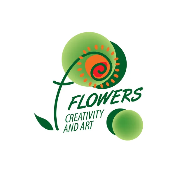 Λουλούδι λογότυπο φορέα — Διανυσματικό Αρχείο