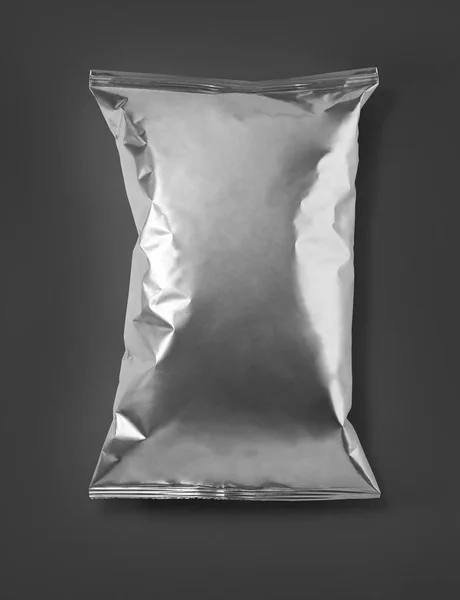 Schoon verpakking aluminium — Stockfoto