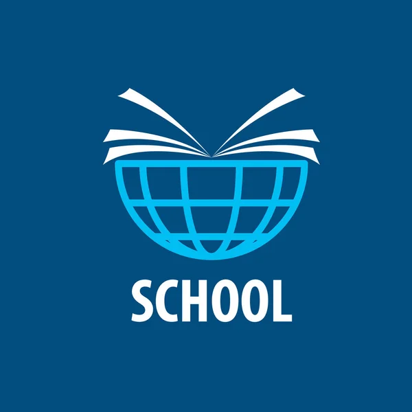 Vektor-Logo Schule — Stockvektor