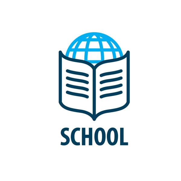 Vector logo School — Stock Vector