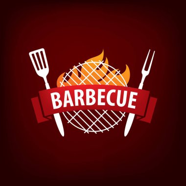 Barbekü partisi logosu