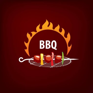 Barbekü partisi logosu