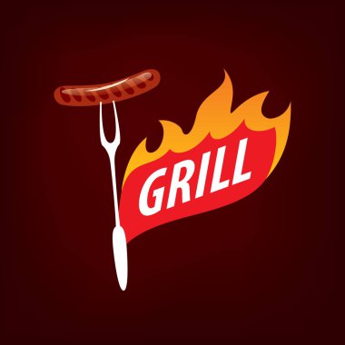 Barbekü partisi logosu