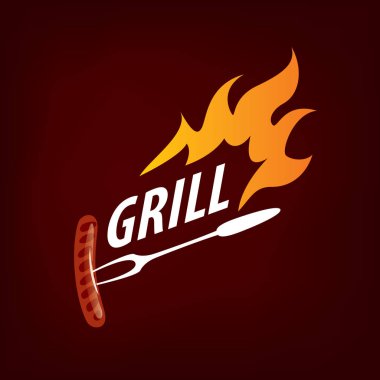 Barbekü partisi logosu