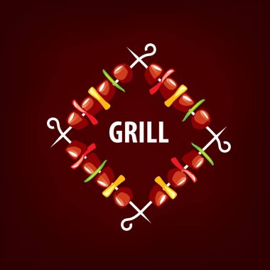 Barbekü partisi logosu