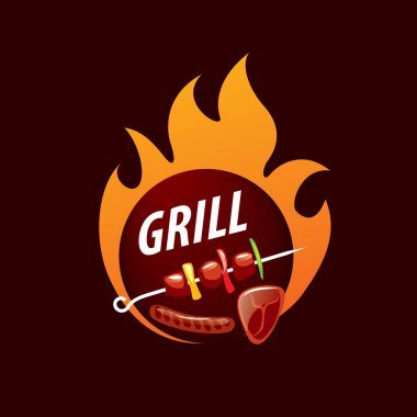 Barbekü partisi logosu