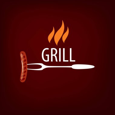 Barbekü partisi logosu