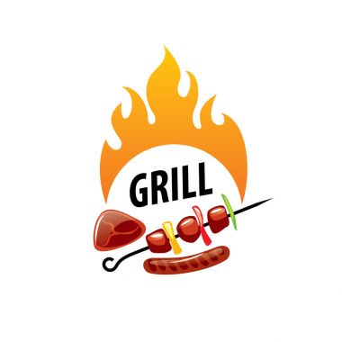 Barbekü partisi logosu