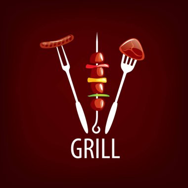 Barbekü partisi logosu