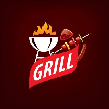 Barbekü partisi logosu