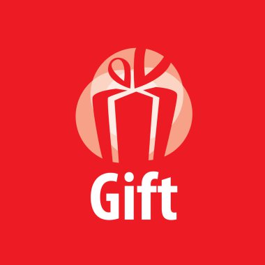 vektör logo kutusu hediyeler ile