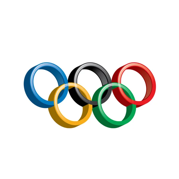 Logga olympiska spelen — Stock vektor