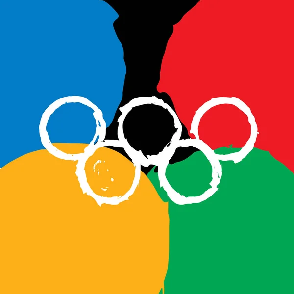 Signer Jeux Olympiques — Image vectorielle