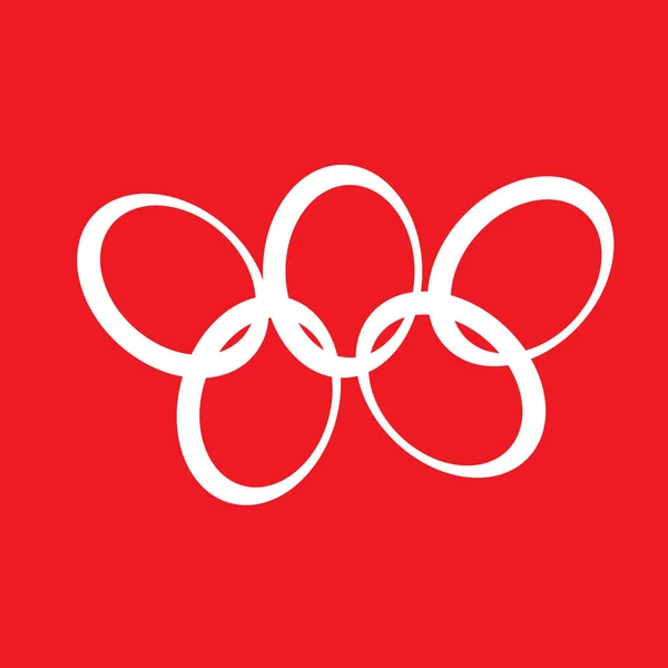 Signer Jeux Olympiques — Image vectorielle