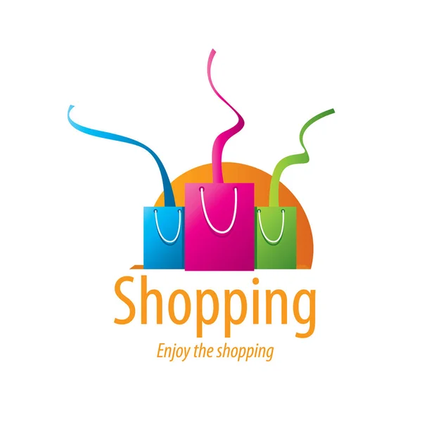 Vector shopping logo — Stock Vector