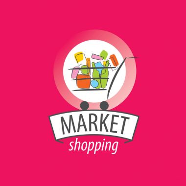 vektör logo alışveriş