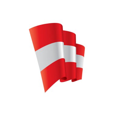 Avusturalya bayrağı, vektör illüstrasyonu