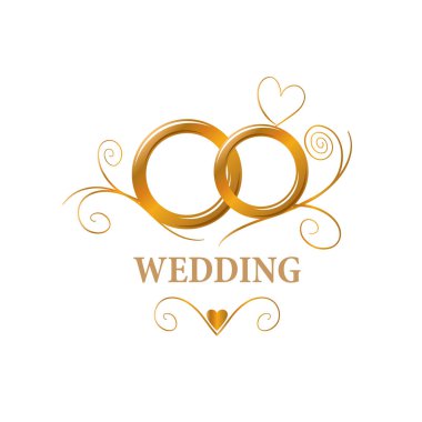 vektör logo düğün