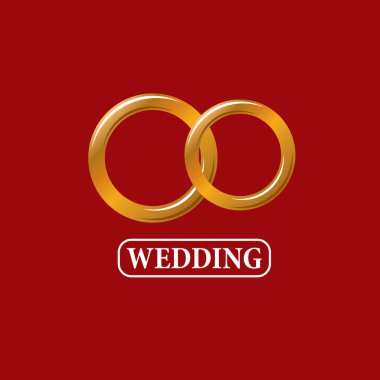 vektör logo düğün