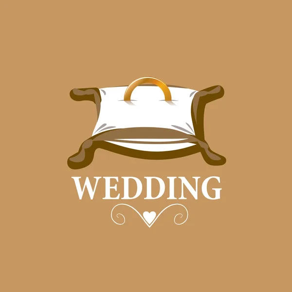 Matrimonio logo vettoriale — Vettoriale Stock