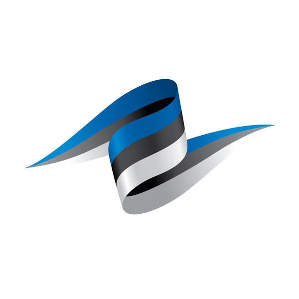 Estonia flaga, ilustracji wektorowych — Wektor stockowy