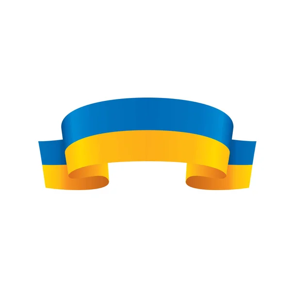 Флаг Украины, векторная иллюстрация — стоковый вектор