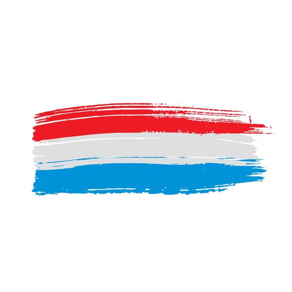 Netherlands flag, vector illustration