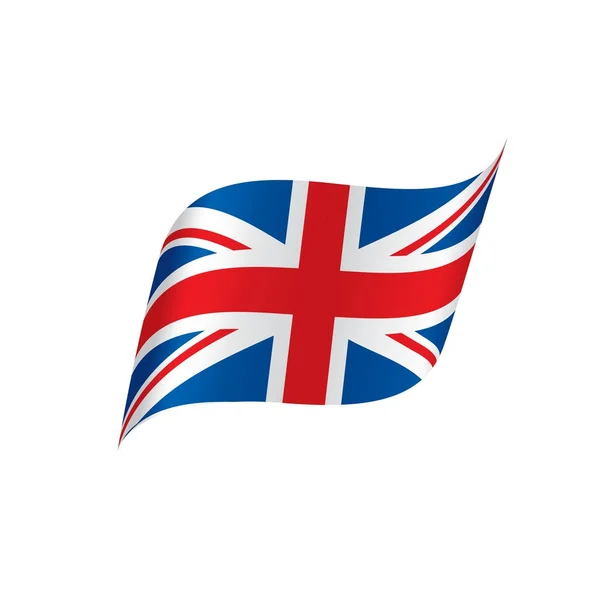 イギリスの旗、ベクトル — ストックベクタ