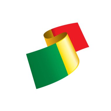 Mali bayrağı. Vektör