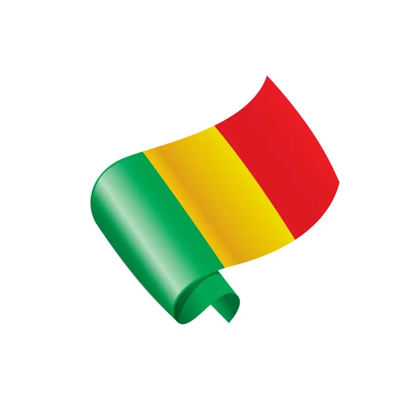 Vlag van Mali. Vector — Stockvector