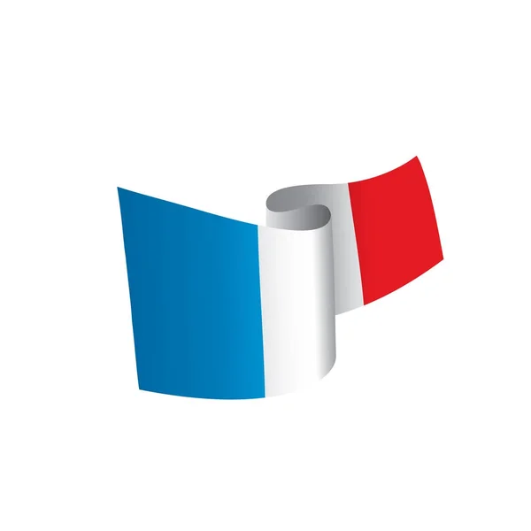 Frankreich Flagge, Vektor Illustration — Stockvektor