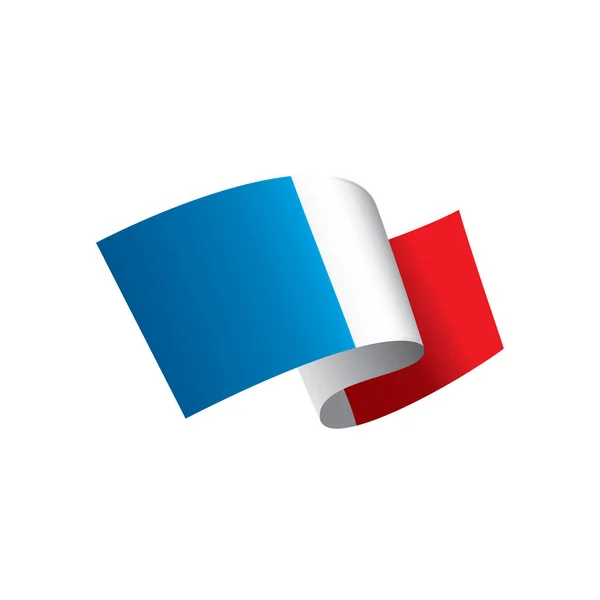 Drapeau de France, illustration vectorielle — Image vectorielle