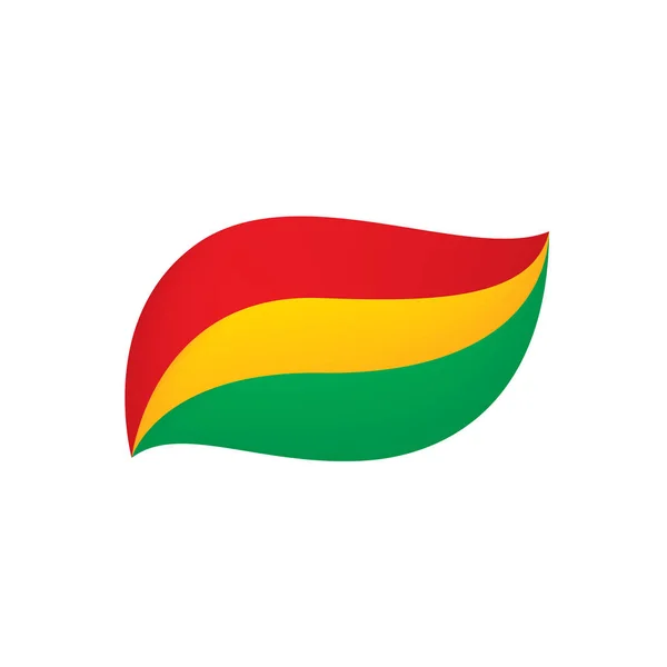 Bolivia flag, vector illustration — Stock Vector